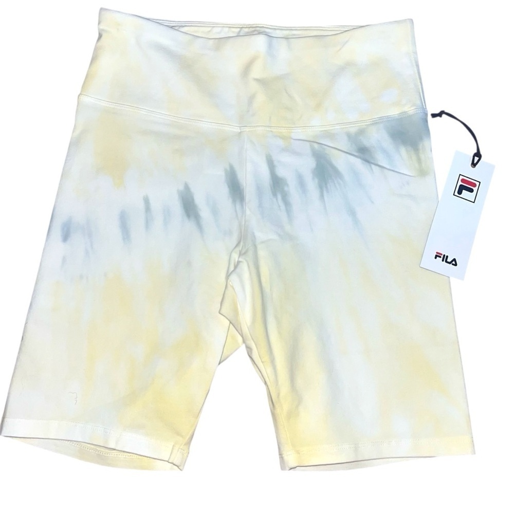 Fila tie dye cycling shorts